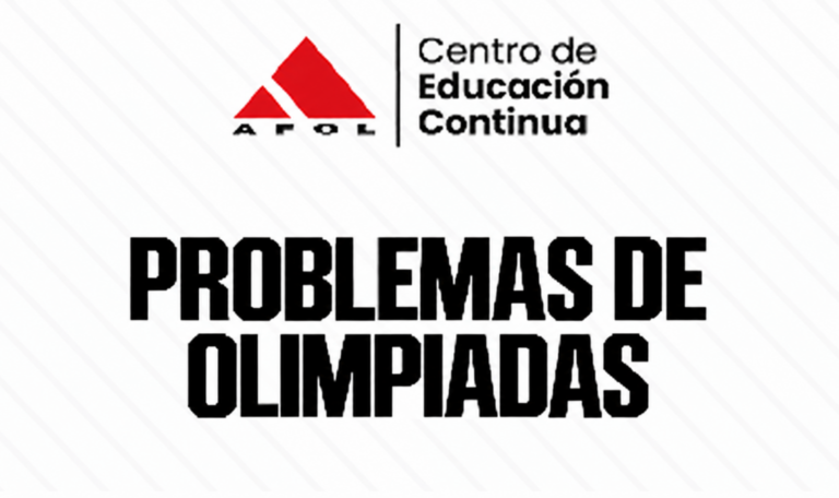 PROBLEMAS DE OLIMPIADAS
